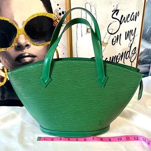 Vintage Louis Vuitton Saint Jacques Green bag